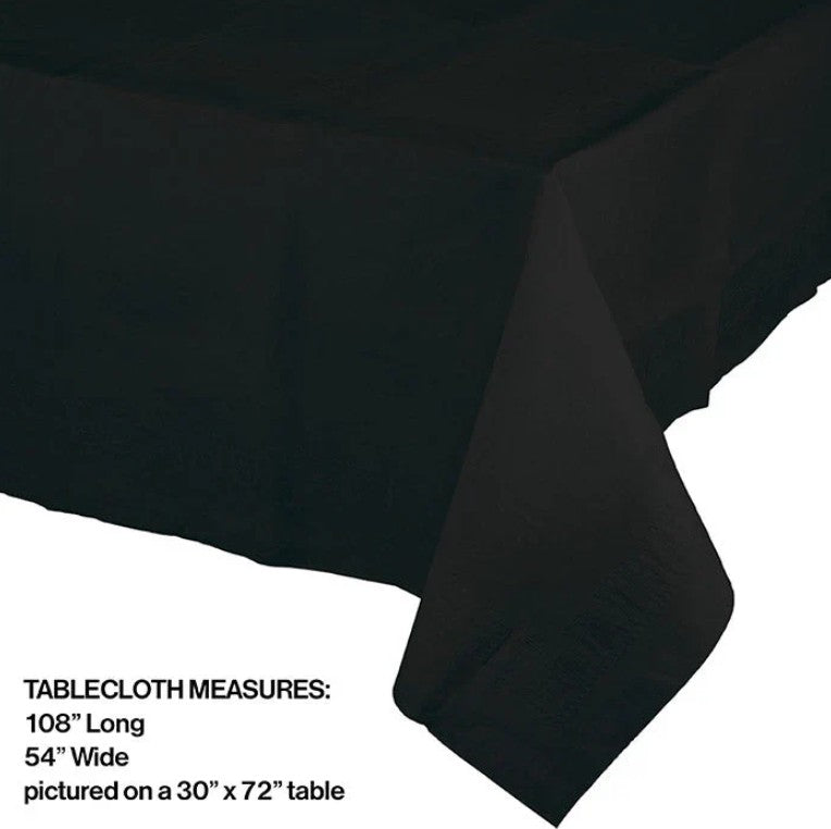 Black Rectangle Tablecover