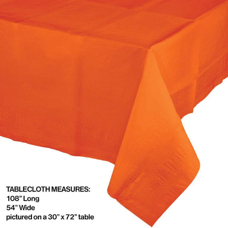Orange Rectangle Tablecover