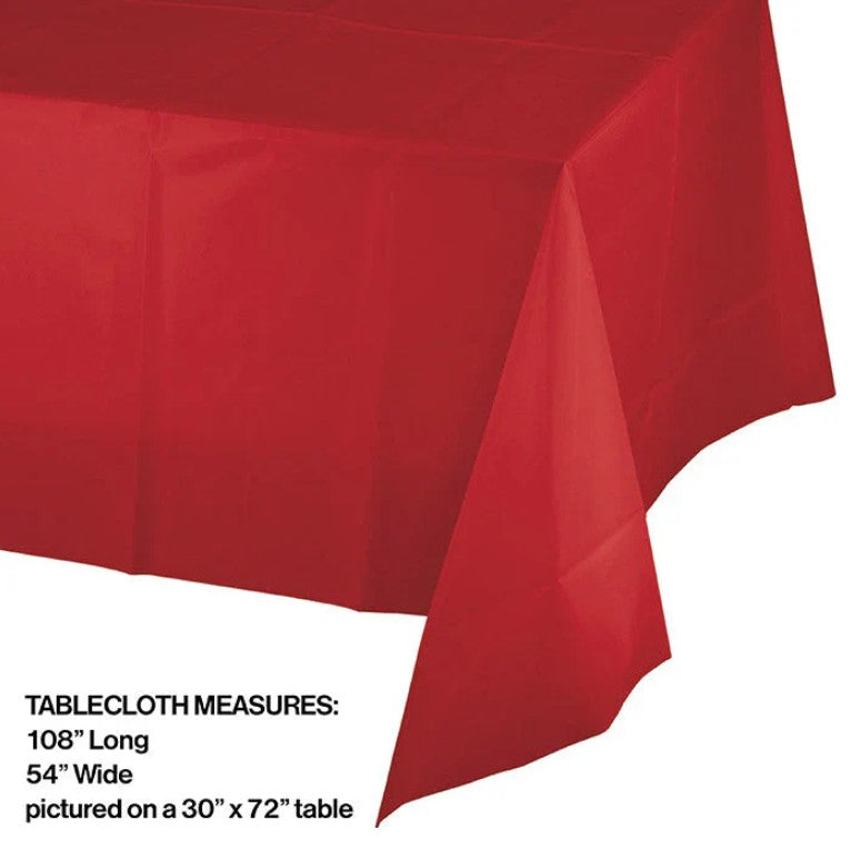 Red Rectangle Tablecover