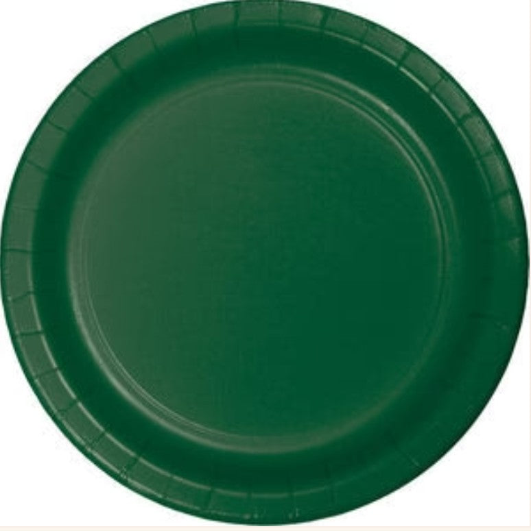 Green Lunch Plates