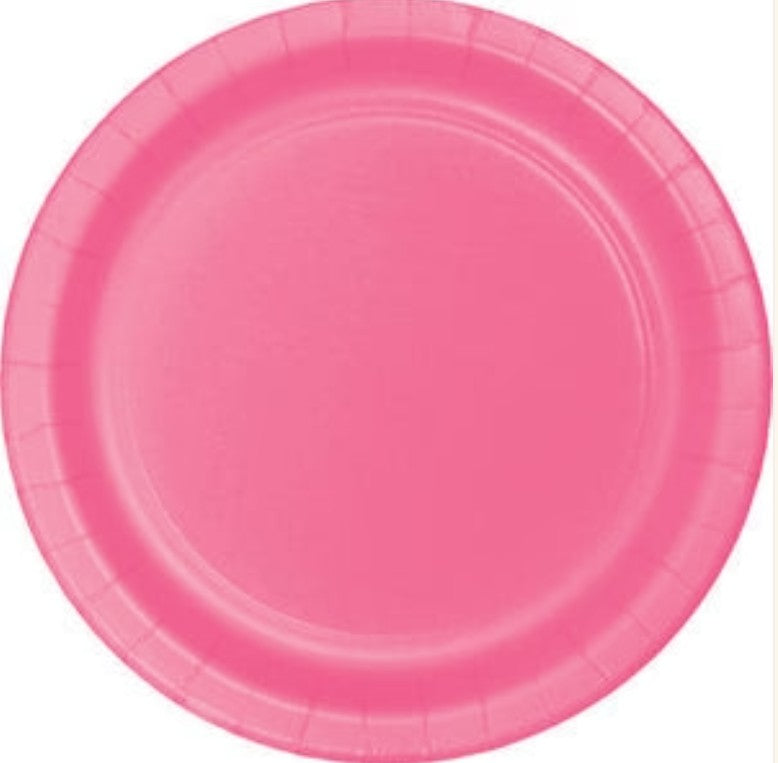 Light Pink Lunch Plates