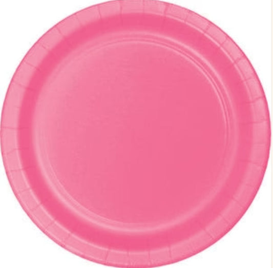 Light Pink Lunch Plates